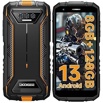 Amazon.com: DOOGEE S41 Plus 堅固智慧型手機,8GB RAM+128GB ROM